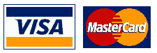 Avtech accepts major credit cards, for your convenience!