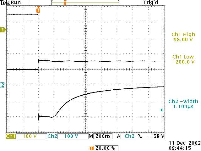 tRR measurements for the 1N4004