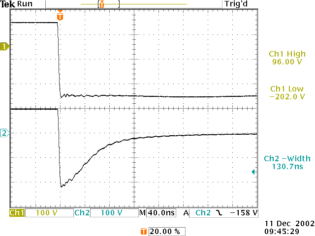 tRR measurements for the HFA08TB120S